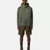 Bekväm hoodie med tryck
