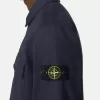 Bekväm overshirt med bröstficka med kil