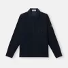 Bekväm overshirt med bröstficka och tvåvägsdragkedja Bekväm overshirt med bröstficka och tvåvägsdragkedja