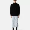 Bekväm overshirt med fickor och tryckknappar