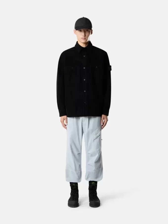 Bekväm overshirt med fickor och tryckknappar