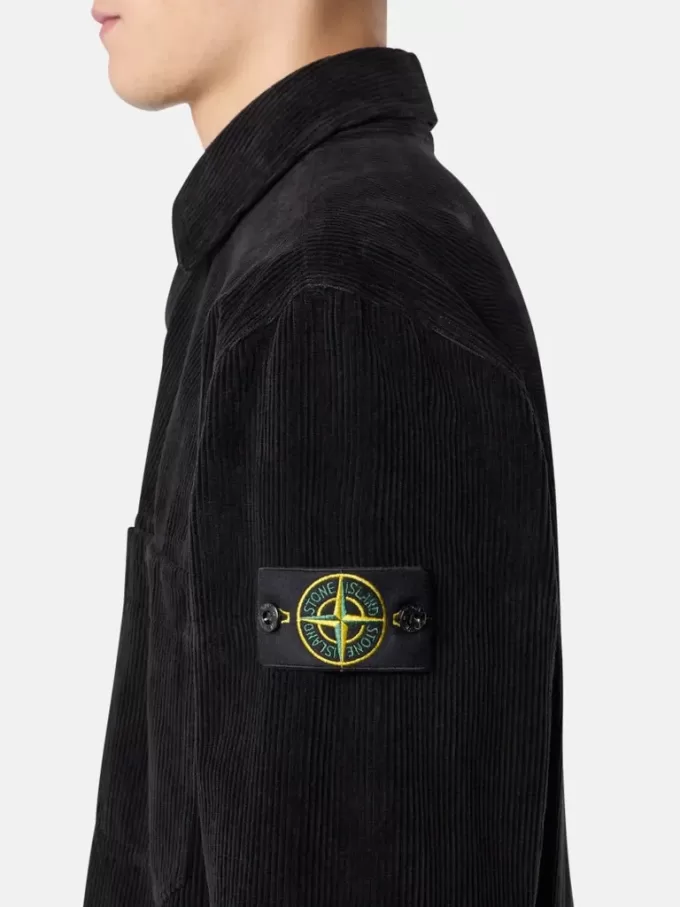 Bekväm overshirt med fickor och tryckknappar