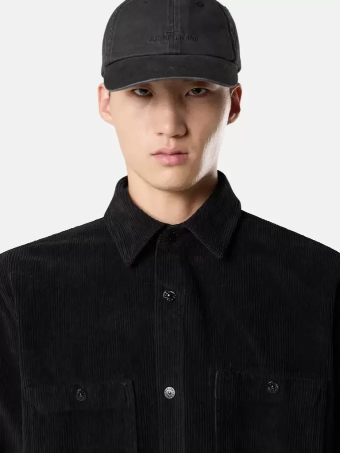 Bekväm overshirt med fickor och tryckknappar