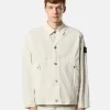 Bekväm overshirt med handfickor och knappar Bekväm overshirt med handfickor och knappar