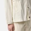 Bekväm overshirt med handfickor och knappar Bekväm overshirt med handfickor och knappar