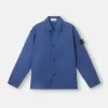 Bekväm overshirt med handfickor och tryckknappar Bekväm overshirt med handfickor och tryckknappar