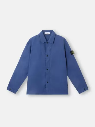 Bekväm overshirt med handfickor och tryckknappar