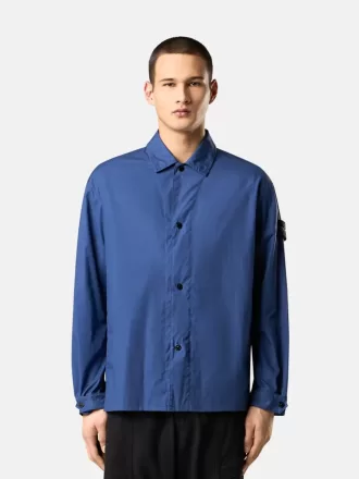 Bekväm overshirt med handfickor och tryckknappar