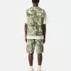 Bekväma cargo-bermudashorts med kamouflageprint Bekväma cargo-bermudashorts med kamouflageprint