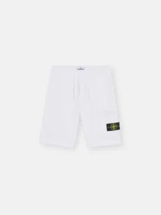 Bermudashorts med normal passform och elastisk midja