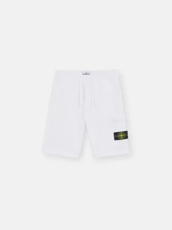 Bermudashorts med normal passform och elastisk midja