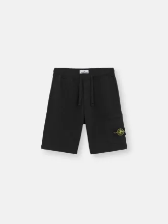 Bermudashorts med normal passform och elastisk midja
