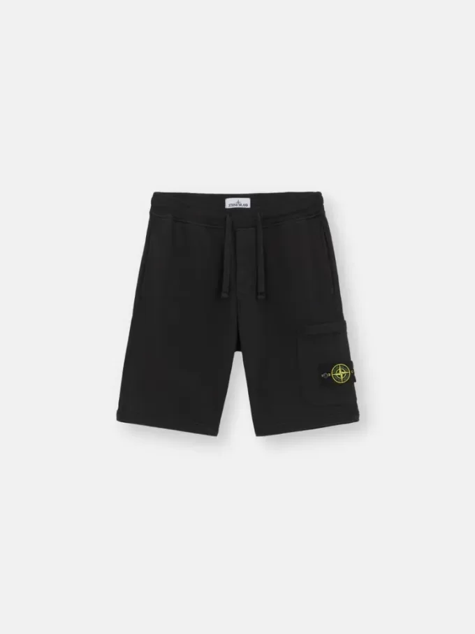 Bermudashorts med normal passform och elastisk midja