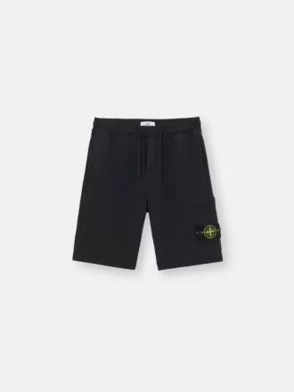 Bermudashorts med normal passform och elastisk midja