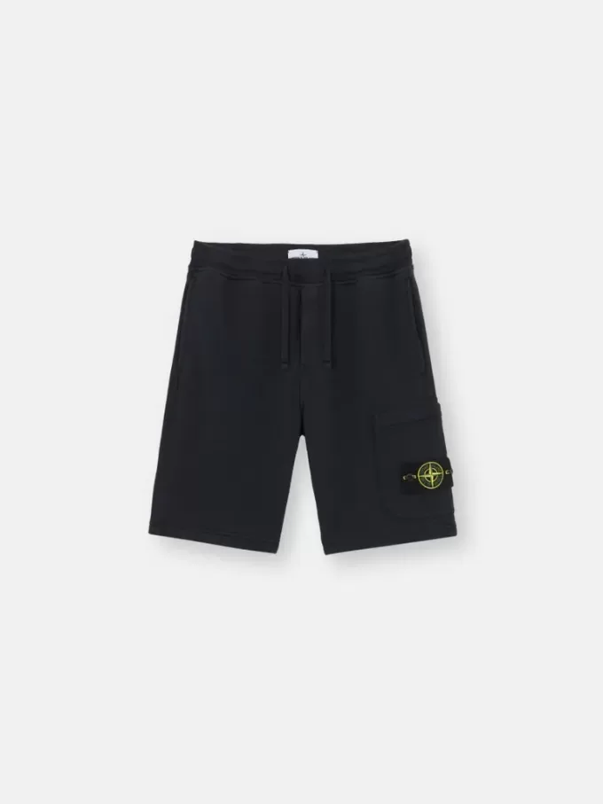 Bermudashorts med normal passform och elastisk midja