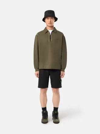 Bermudashorts med normal passform och elastisk midja
