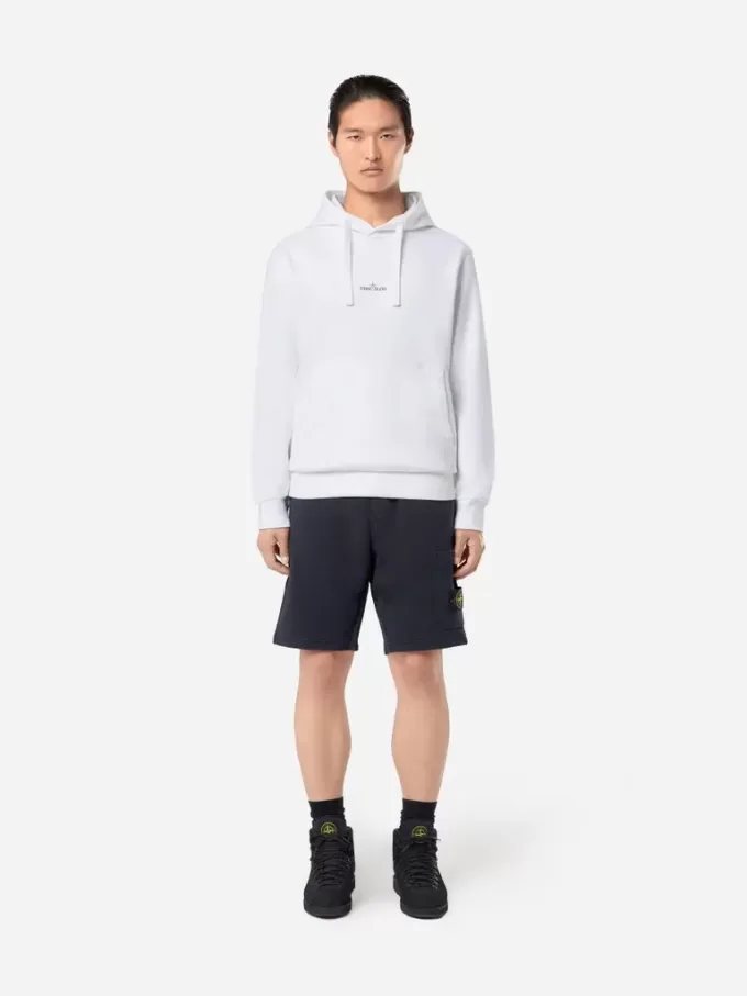 Bermudashorts med normal passform och elastisk midja