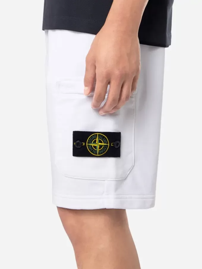 Bermudashorts med normal passform och elastisk midja