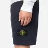 Bermudashorts med normal passform och elastisk midja