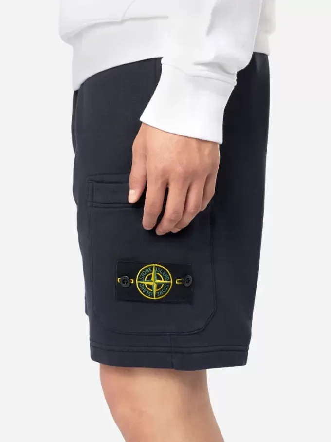 Bermudashorts med normal passform och elastisk midja