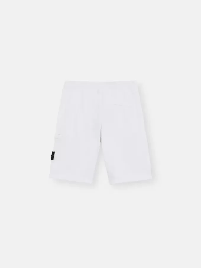 Bermudashorts med normal passform och elastisk midja