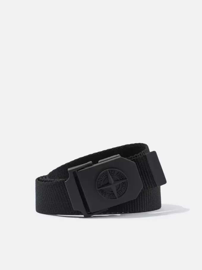 Bälte med boxspänne och Compass-logotyp