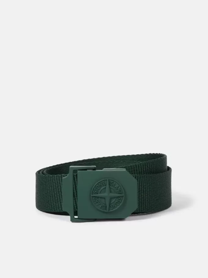 Bälte med boxspänne och Compass-logotyp