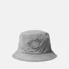 Bucket hat med meshfoder och Compass-brodyr