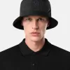 Bucket hat med meshfoder och Compass-brodyr