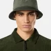 Bucket hat med meshfoder och Compass-brodyr