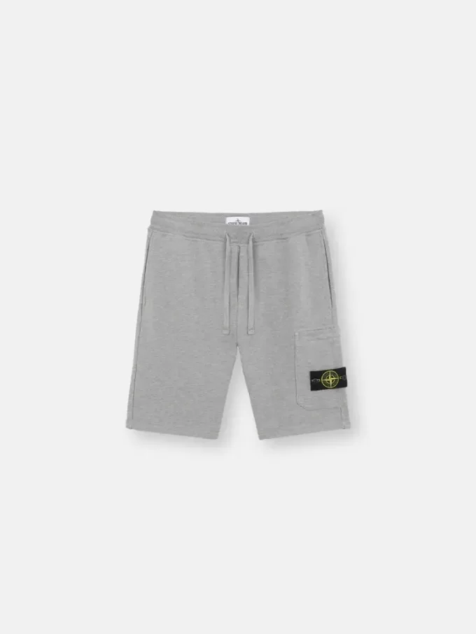 Cargo-bermudashorts med fickor och dragsko i midjan