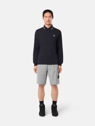 Cargo-bermudashorts med fickor och dragsko i midjan