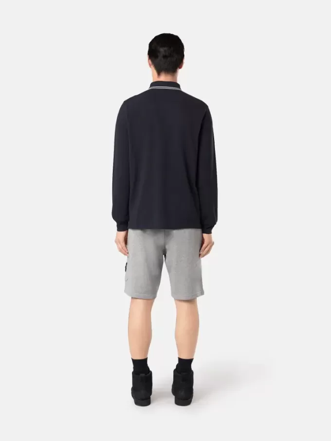 Cargo-bermudashorts med fickor och dragsko i midjan