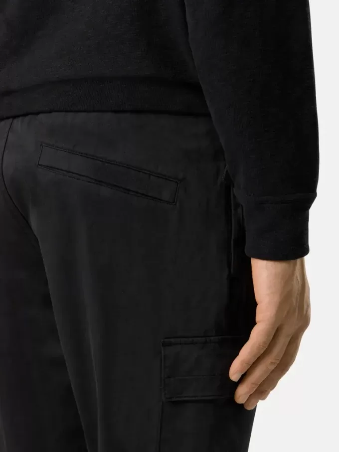 Cargobyxor med normal passform och elastisk midja
