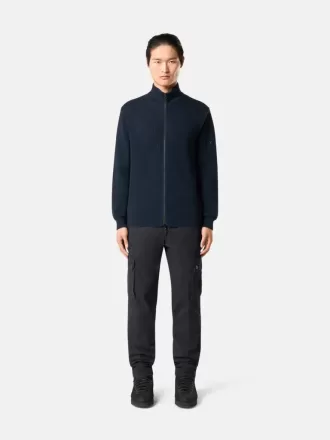 Slim fit-bermudashorts med fickor med dragkedja
