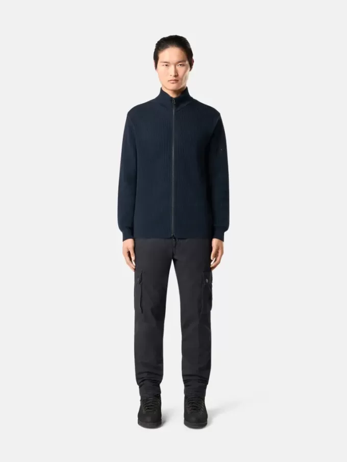 Slim fit-bermudashorts med fickor med dragkedja