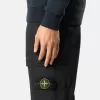 Slim fit-bermudashorts med fickor med dragkedja