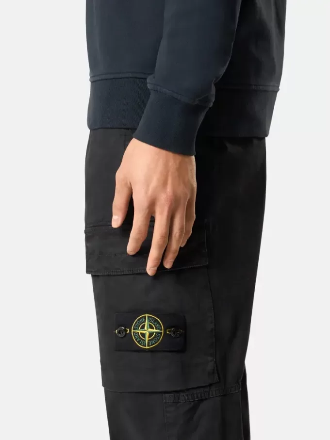 Slim fit-bermudashorts med fickor med dragkedja