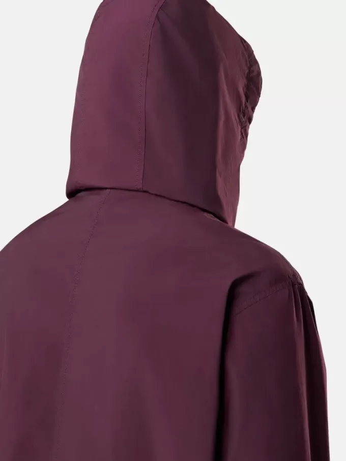 Fältjacka med huva, anti-drop och tryckknappsfickor Fältjacka med huva, anti-drop och tryckknappsfickor