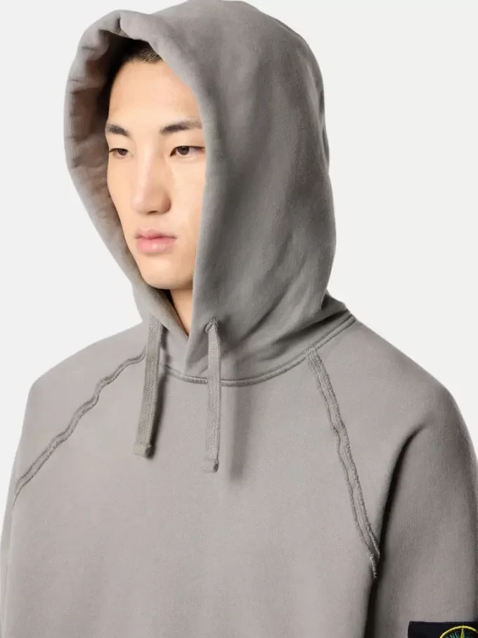 Huvtröja i oversized-modell med raglanärmar
