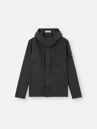 Huvtröja med anti-drop-funktion och bröstfickor Huvtröja med anti-drop-funktion och bröstfickor