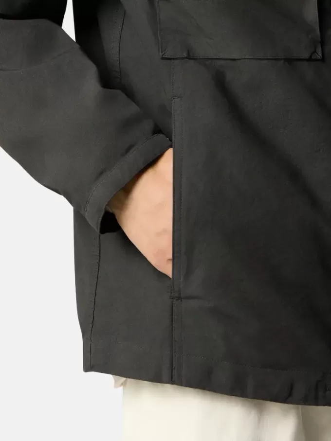 Huvtröja med anti-drop-funktion och bröstfickor