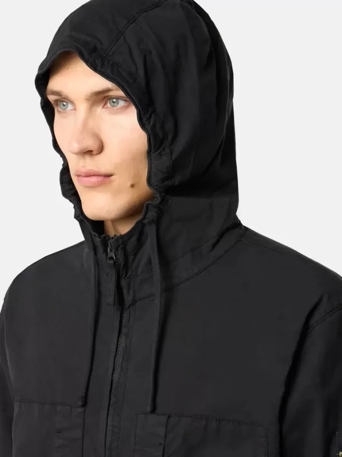 Huvtröja med bröstfickor och anti-drop Huvtröja med bröstfickor och anti-drop