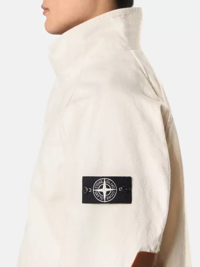Kort parkas med avtagbart foder och armbågslappar Kort parkas med avtagbart foder och armbågslappar