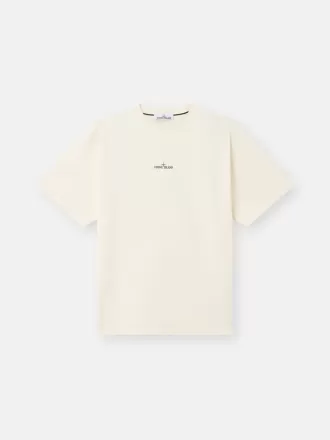 Kortärmad T-shirt med ”Compass Camo”-tryck