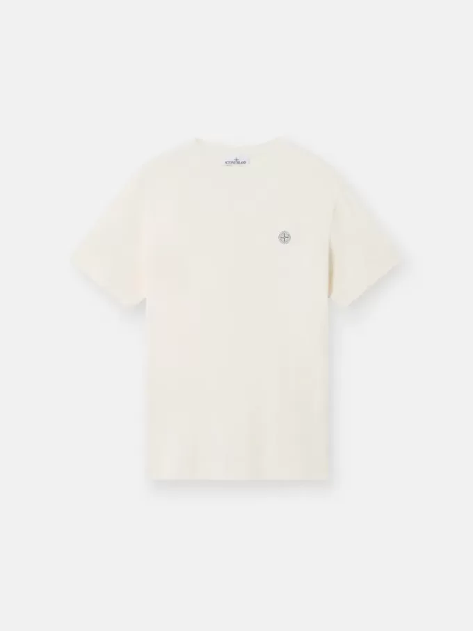 Kortärmad T-shirt med kompassmärke