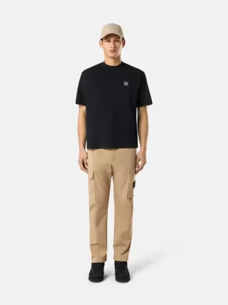Kortärmad T-shirt med kompassmärke