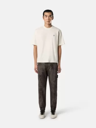 Kortärmad T-shirt med kompassmärke