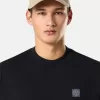 Kortärmad T-shirt med kompassmärke