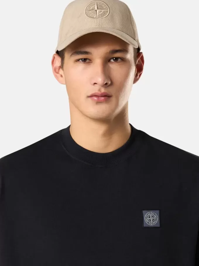 Kortärmad T-shirt med kompassmärke